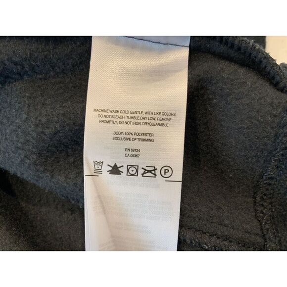 Columbia Black Fleece Full-Zip High Collar Logo Unisex Jacket Size Medium - Picture 9 of 13